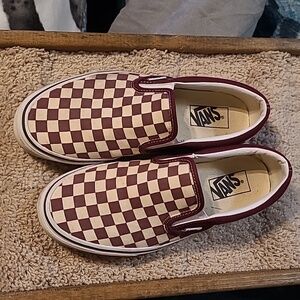 Checkered Vans